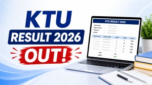 KTU Result 2026 Out - Direct Link to Download APJAKTU MCA S1 & B.Tech S8 Results at ktu.edu.in KTU Result 2026 Out - Direct Link to Download APJAKTU MCA S1 & B.Tech S8 Results at ktu.edu.in
