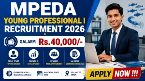 MPEDA Young Professional I Recruitment 2026 - Apply Online