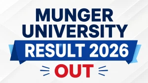 Munger University Result 2026 Out - Check PG Sem-1 (2025-27) Result Online at mungeruniversity.ac.in