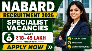 NABARD Specialist Recruitment 2026 - Apply Online for AI Engineer, Data Engineer and More Posts