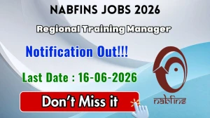 NABFINS Regional Training Manager Recruitment 2026 - Apply Online