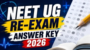 NEET UG Re-Exam Answer Key 2026 OUT - Download Re-NEET Response Sheet PDF @neet.nta.nic.in