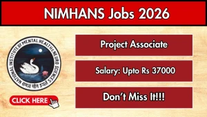 NIMHANS Project Associate Recruitment 2026 - Apply Online NIMHANS Project Associate Recruitment 2026 - Apply Online