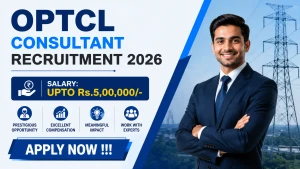 OPTCL Consultant Recruitment 2026 - Apply Offline