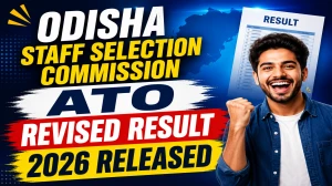 OSSC ATO Result 2026 Released – Check Provisional Selection List for ATO (Diploma/Degree) & ATO (ITI) Posts