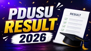 PDUSU Result 2026 OUT - Check 1st, 3rd & 5th Semester UG and PG Result Direct Link