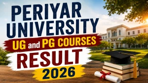 Periyar University Result 2026 - Check UG & PG Semester Results at periyaruniversity.ac.in Periyar University Result 2026 - Check UG & PG Semester Results at periyaruniversity.ac.in