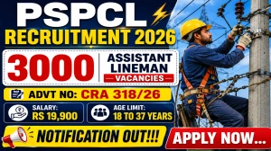PSPCL Assistant Lineman Recruitment 2026 Cancelled - Check Official Notification