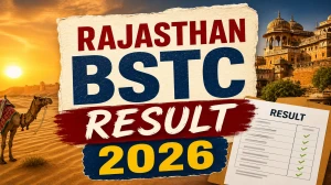 Rajasthan BSTC Result 2026 Out - Check Pre DElEd Result at predeledraj2026.com