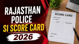 Rajasthan Police SI Score Card 2026 Out - Download Marks PDF @rpsc.rajasthan.gov.in