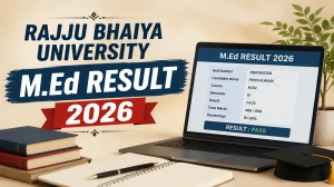 Rajju Bhaiya University Result 2026 Out - Download UG and PG Marksheet PDF at prsuprayagraj.in