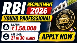 RBI Young Professional Recruitment 2026 Notification Out - Apply Online for 12 Posts RBI Young Professional Recruitment 2026 Notification Out - Apply Online for 12 Posts