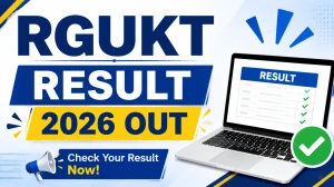 RGUKT Results 2026 OUT - Check PUC-2 Sem-2 Regular Recounting and Revaluation Result PDF at rguktn.ac.in