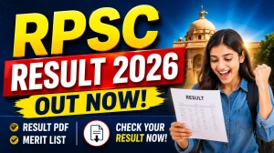 RPSC Result 2026 - Assistant Professor, Group Instructor and Analyst-cum-Programmer Final Results Declared