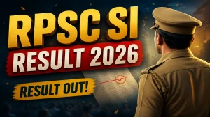 RPSC SI Result 2026 Out - Download Merit List PDF at rpsc.rajasthan.gov.in RPSC SI Result 2026 Out - Download Merit List PDF at rpsc.rajasthan.gov.in