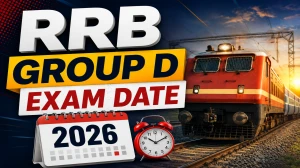 RRB Group D Exam Date 2026 (CEN 09/2025) - CBT 1 Schedule, Shift Timings & Admit Card