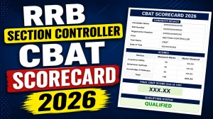 RRB Section Controller CBAT Scorecard 2026 Out - Download Link, CEN 04/2025 Marks @indianrailways.gov.in RRB Section Controller CBAT Scorecard 2026 Out - Download Link, CEN 04/2025 Marks @indianrailways.gov.in