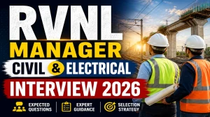 RVNL Various Manager Result 2026 - Check Shortlisted Candidates at @ rvnl.org