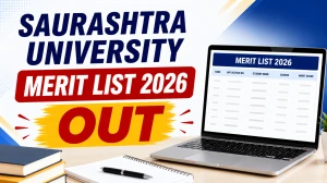 Saurashtra University Merit List 2026 Out - Check First Merit List Direct Link on gcas.gujgov.edu.in Saurashtra University Merit List 2026 Out - Check First Merit List Direct Link on gcas.gujgov.edu.in