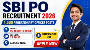 SBI PO 2026 Notification PDF Out - Apply Online for 1,500 Probationary Officer Posts SBI PO 2026 Notification PDF Out - Apply Online for 1,500 Probationary Officer Posts