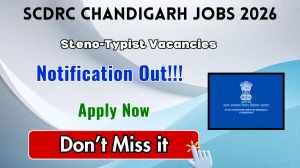 SCDRC Chandigarh Steno-Typist Recruitment 2026 - Apply Online