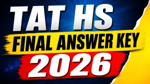TAT HS Final Answer Key 2026 Out - Download at sebexam.org