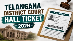 Telangana District Court Hall Ticket 2026 Out - Direct Download Link at tshc.gov.in