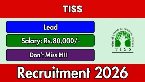 TISS Lead Recruitment 2026 - Apply Online