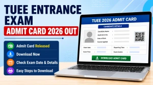 TUEE Entrance Exam Admit Card 2026 Out - Download Tezpur University Hall Ticket at tezuadm.samarth.edu.in TUEE Entrance Exam Admit Card 2026 Out - Download Tezpur University Hall Ticket at tezuadm.samarth.edu.in