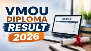 VMOU Result 2026 Out - Download Diploma Semester 1  Marksheet at vmou.ac.in