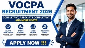 VOCPA Recruitment 2026 - Apply Offline for Consultant, Associate Consultant and More Posts