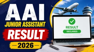 AAI Junior Assistant Result 2026 Out (NER): - Download CBT Marks PDF AAI Junior Assistant Result 2026 Out (NER): - Download CBT Marks PDF