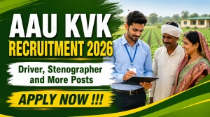 AAU Recruitment 2026 - Apply Online for 33 Driver, Stenographer and More Posts