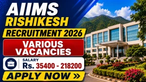 AIIMS Rishikesh Group A & B Recruitment 2026 - Apply Offline for 47 Security Officer, Assistant Engineer and More Posts AIIMS Rishikesh Group A & B Recruitment 2026 - Apply Offline for 47 Security Officer, Assistant Engineer and More Posts