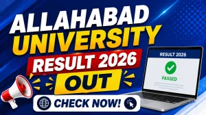 Allahabad University Result 2026 Out - Direct Link to Download B.A. Part II Result at allduniv.ac.in Allahabad University Result 2026 Out - Direct Link to Download B.A. Part II Result at allduniv.ac.in