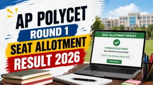 AP POLYCET Round 1 Seat Allotment Result 2026 - Check Link at polycet.ap.gov.in