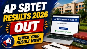 AP SBTET Results 2026 Out - Direct Link to Download Diploma Marksheet PDF at sbtet.ap.gov.in AP SBTET Results 2026 Out - Direct Link to Download Diploma Marksheet PDF at sbtet.ap.gov.in