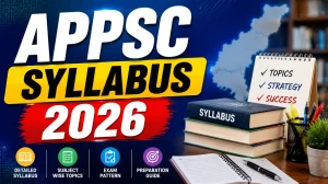 APPSC FAO/TO & STO Syllabus 2026 - Check Exam Pattern APPSC FAO/TO & STO Syllabus 2026 - Check Exam Pattern