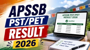 APSSB Constable Physical Test Result 2026 Out @apssb.nic.in - Download APSSB Constable PDF