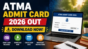 ATMA Admit Card 2026 - Download July Session Hall Ticket at atmaaims.com
