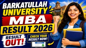 Barkatullah University MBA Result 2026 Out - Direct Link to Check 3rd Sem Result at bubhopal.mponline.gov.in