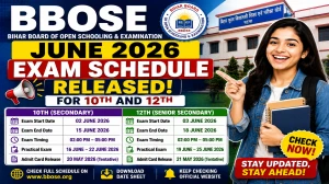 BBOSE June 2026 Exam Date Sheet Out - Download 10th & 12th Theory & Practical Schedule at bbose.org