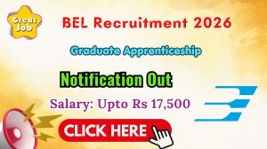 BEL Graduate Apprenticeship Recruitment 2026 - Walk-In Written Test for Engineering Graduates BEL Graduate Apprenticeship Recruitment 2026 - Walk-In Written Test for Engineering Graduates