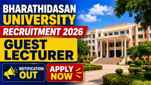 Bharathidasan University Guest Lecturer Recruitment 2026 - Walkin Bharathidasan University Guest Lecturer Recruitment 2026 - Walkin
