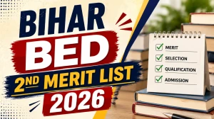 Bihar BEd 2nd Merit List 2026 - BRABU CET BEd Second Round College Allotment