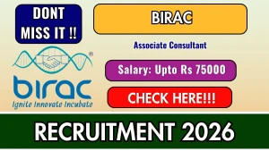 BIRAC Associate Consultant Recruitment 2026 - Apply Online BIRAC Associate Consultant Recruitment 2026 - Apply Online