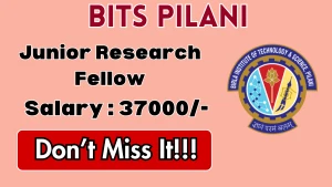 BITS Pilani Junior Research Fellow Recruitment 2026 - Apply Online BITS Pilani Junior Research Fellow Recruitment 2026 - Apply Online