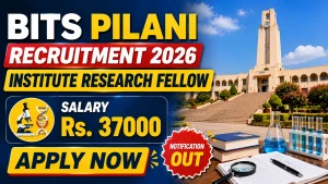BITS Pilani Institute Research Fellow Recruitment 2026 - Apply Online BITS Pilani Institute Research Fellow Recruitment 2026 - Apply Online