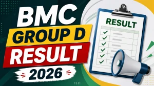 BMC Group D Result 2026 - Check Merit List Download PDF BMC Group D Result 2026 - Check Merit List Download PDF