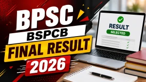 BPSC BSPCB Result 2026 - Final Merit List and Cut Off Marks Declared BPSC BSPCB Result 2026 - Final Merit List and Cut Off Marks Declared